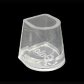 HPR 43 sarokvédő cipőre, méret: 11 x 14 mm - CLEAR (Szntelen)